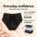 Leakproof Underwear + Snap-On Pad Set