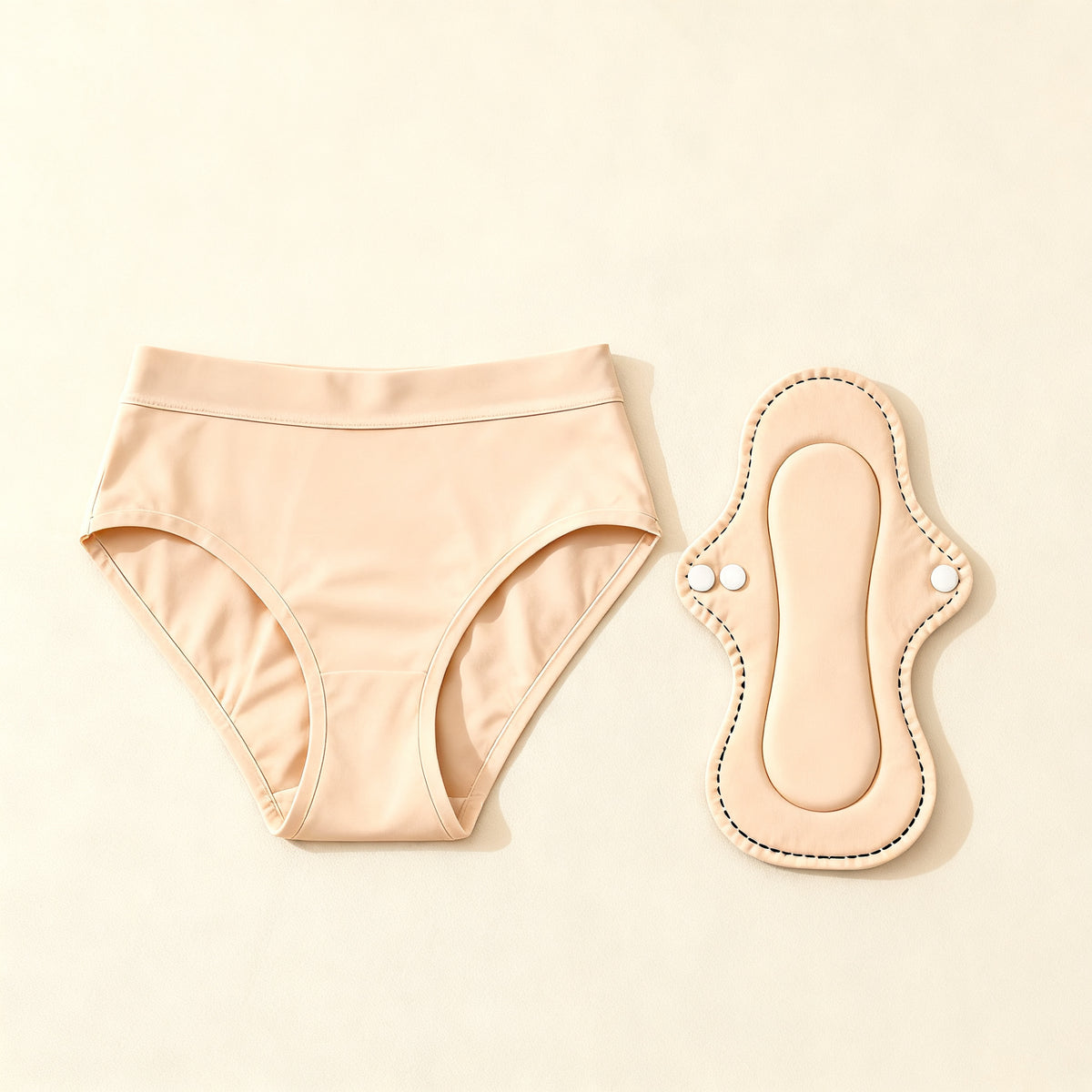 Leakproof Underwear + Snap-On Pad Set